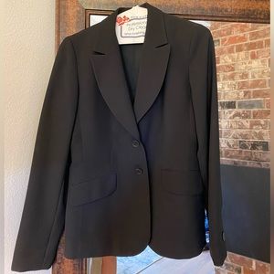 LOFT ANN TAYLOR BLACK BLAZER